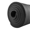 NBR Träningsmatta / Yogamatta extra tjock | För ditt hemmagym | Matta för yoga