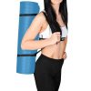 Blå 10mm tjock Yogamatta i NBR 5 NBR Träningsmatta Blå / Yogamatta extra tjock | För ditt hemmagym | Matta för Yoga