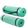 Grön 10mm tjock Yogamatta i NBR 6 NBR Träningsmatta Grön / Yogamatta extra tjock | För ditt hemmagym | Matta för Yoga