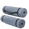 Grå 10mm tjock Yogamatta i NBR 6 NBR Träningsmatta Grå / Yogamatta extra tjock | För ditt hemmagym | Matta till Yoga