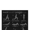 Yoga matta med bildinstruktioner
